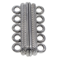 Zinc Alloy Magnetic Clasp, plated nickel, lead & cadmium free Approx 2mm 