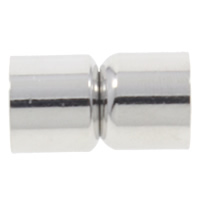 Zinc Alloy Magnetic Clasp, Column, plated nickel, lead & cadmium free Approx 10mm 