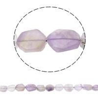 天然紫水晶のビーズ, アメジスト, 2 月誕生石 - 穴:約 1mm, 長さ:約 15.7 インチ, 約 20パソコン/ストランド, 売り手 ストランド