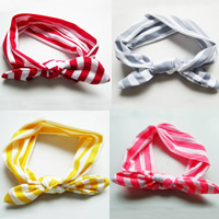 Fashion Baby Headband, Cotton, Bowknot, elastic & for children Approx 14 Inch 