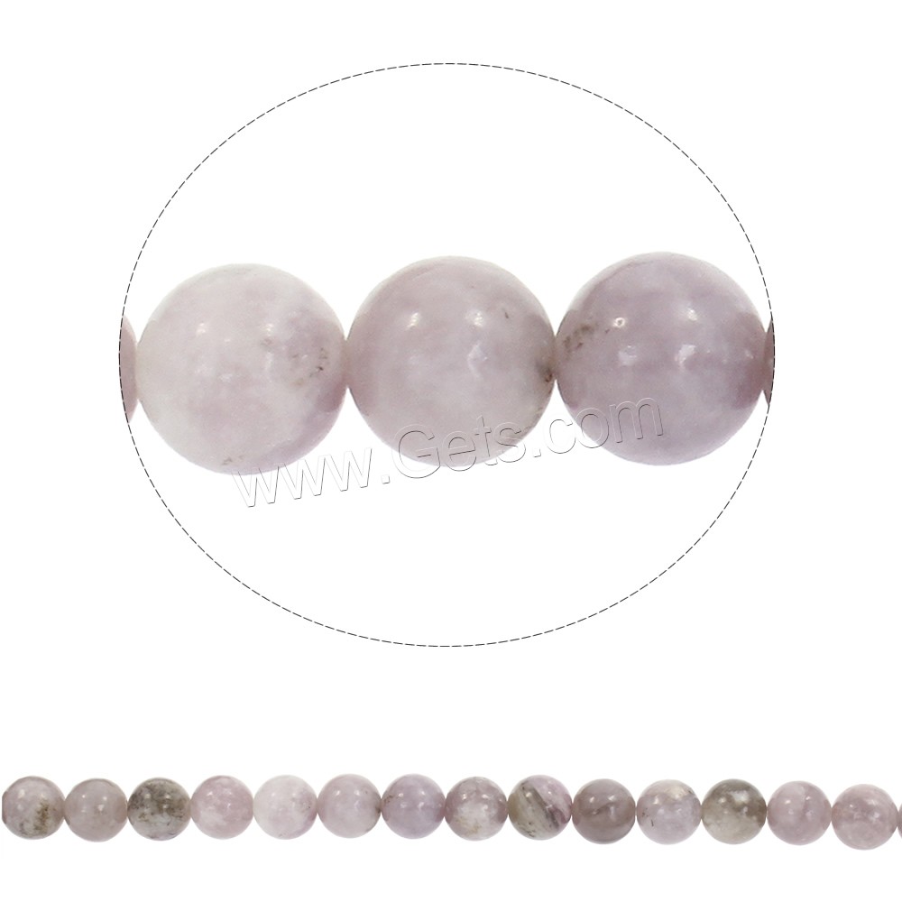 Lilac Beads, Round, synthetic, different size for choice, Hole:Approx 1mm, Length:Approx 15 Inch, Sold By Strand