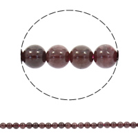 Natural Garnet Beads, Round, synthetic, January Birthstone Approx 1mm Approx 15 Inch 