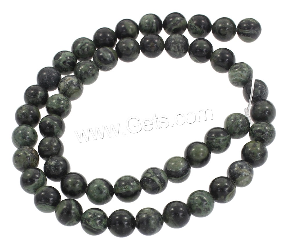 Kambaba Jasper Beads, Jasper Kambaba, Round, synthetic, different size for choice, Hole:Approx 1mm, Length:Approx 15.5 Inch, Sold By Strand