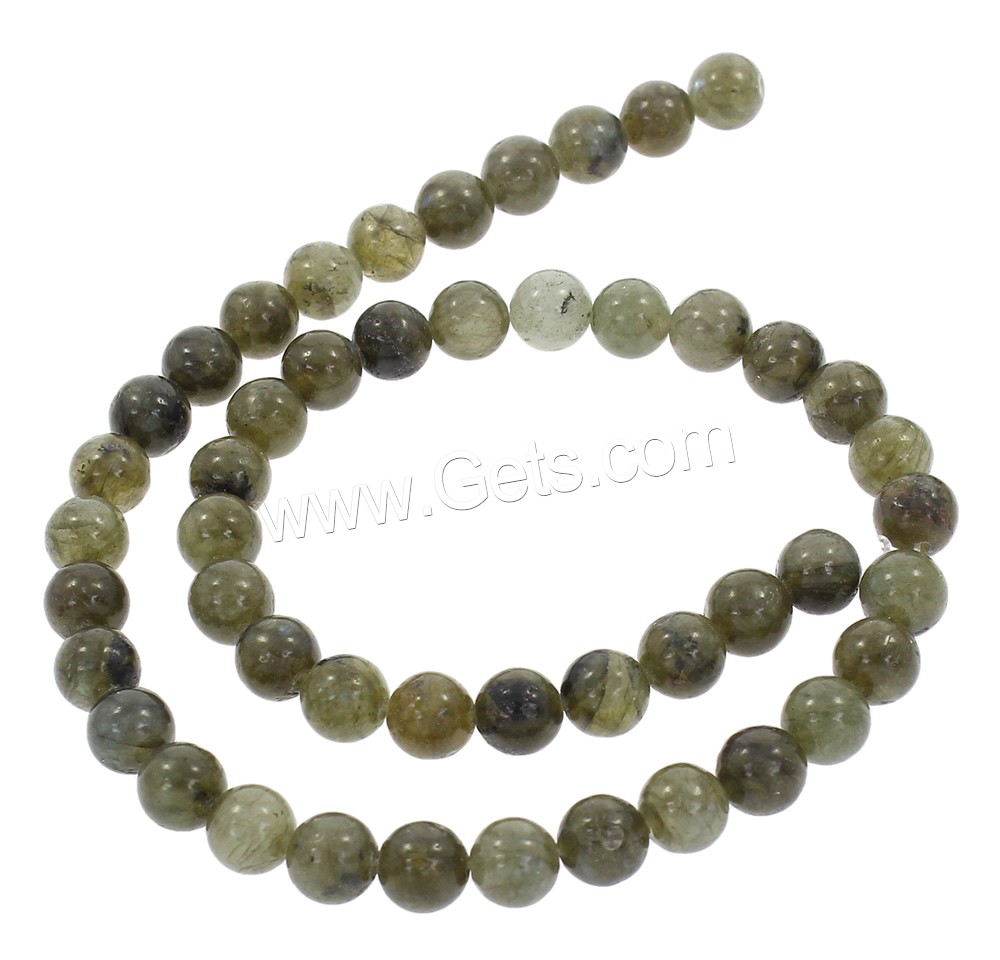 Labradorite Beads, Round, synthetic, different size for choice, Hole:Approx 1mm, Length:Approx 15.5 Inch, Sold By Strand
