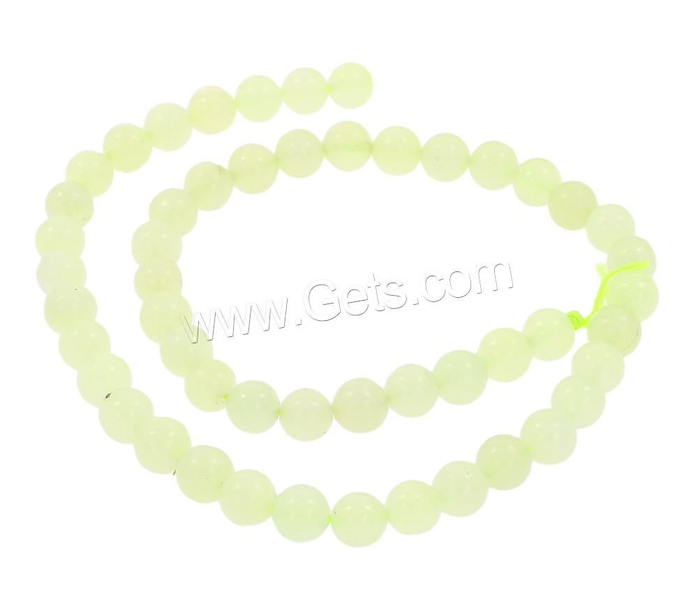 Jade New Mountain Bead, Round, synthetic, different size for choice, Hole:Approx 1mm, Length:Approx 15.5 Inch, Sold By Strand