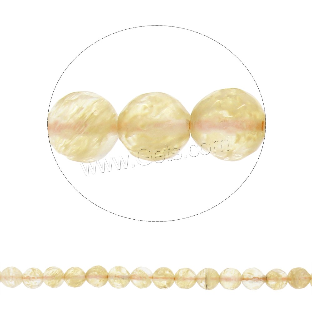 Watermelon Brown Bead, Round, synthetic, different size for choice & faceted, Hole:Approx 1mm, Length:Approx 15 Inch, Sold By Strand