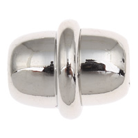 Brass Magnetic Clasp, platinum color plated, nickel, lead & cadmium free Approx 