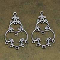 Sterling Silver Chandelier Component, 925 Sterling Silver, plated, 1/5 loop Approx 1.5mm,2mm 