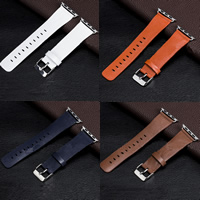 ステンレス鋼腕時計バンド, 牛皮革, とともに ステンレス, 異なるサイズの選択, 無色, 売り手 セット