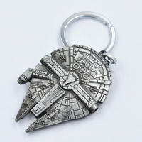 Zinc Alloy Key Chain Jewelry, with iron ring, plated, nickel, lead & cadmium free Approx 20-30mm 