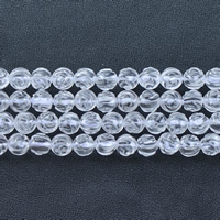 Natural Clear Quartz Beads, Flower Approx 1mm Approx 15.5 Inch 