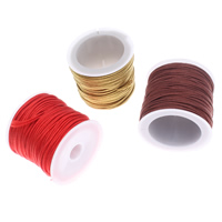 cordón de poliamida, cordón de nylon, con carrete de plástico, color mixto, 2.5x1mm, longitud:aproximado 250 Yardpatio, 25Bobinas de/Caja, Vendido por Caja