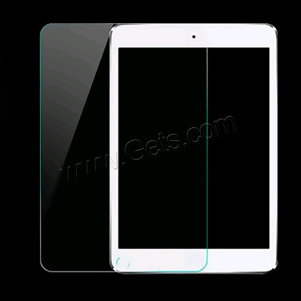 Glas iPad vorgespanntem Membran, Rechteck, verschiedene Stile für Wahl, klar, 0.3mm, verkauft von PC