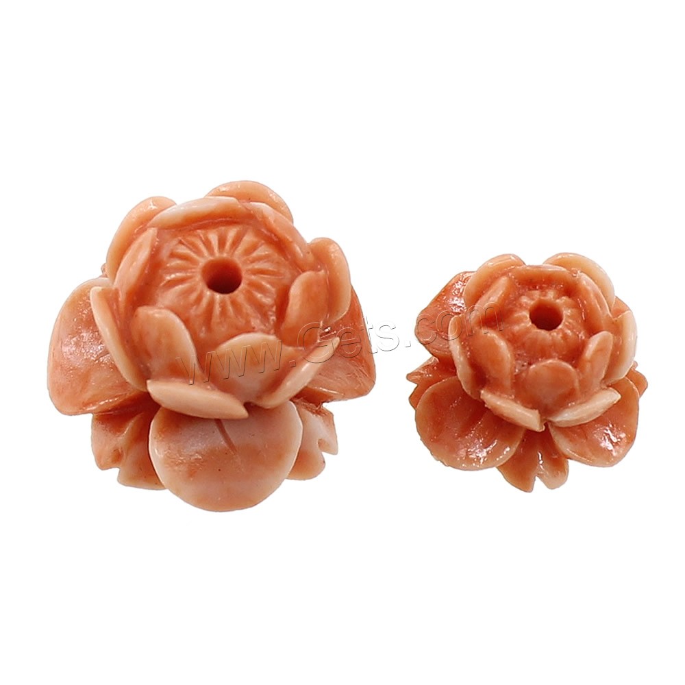 Fluted Giant Clam Beads, Flower, Carved, different size for choice, Sold By PC
