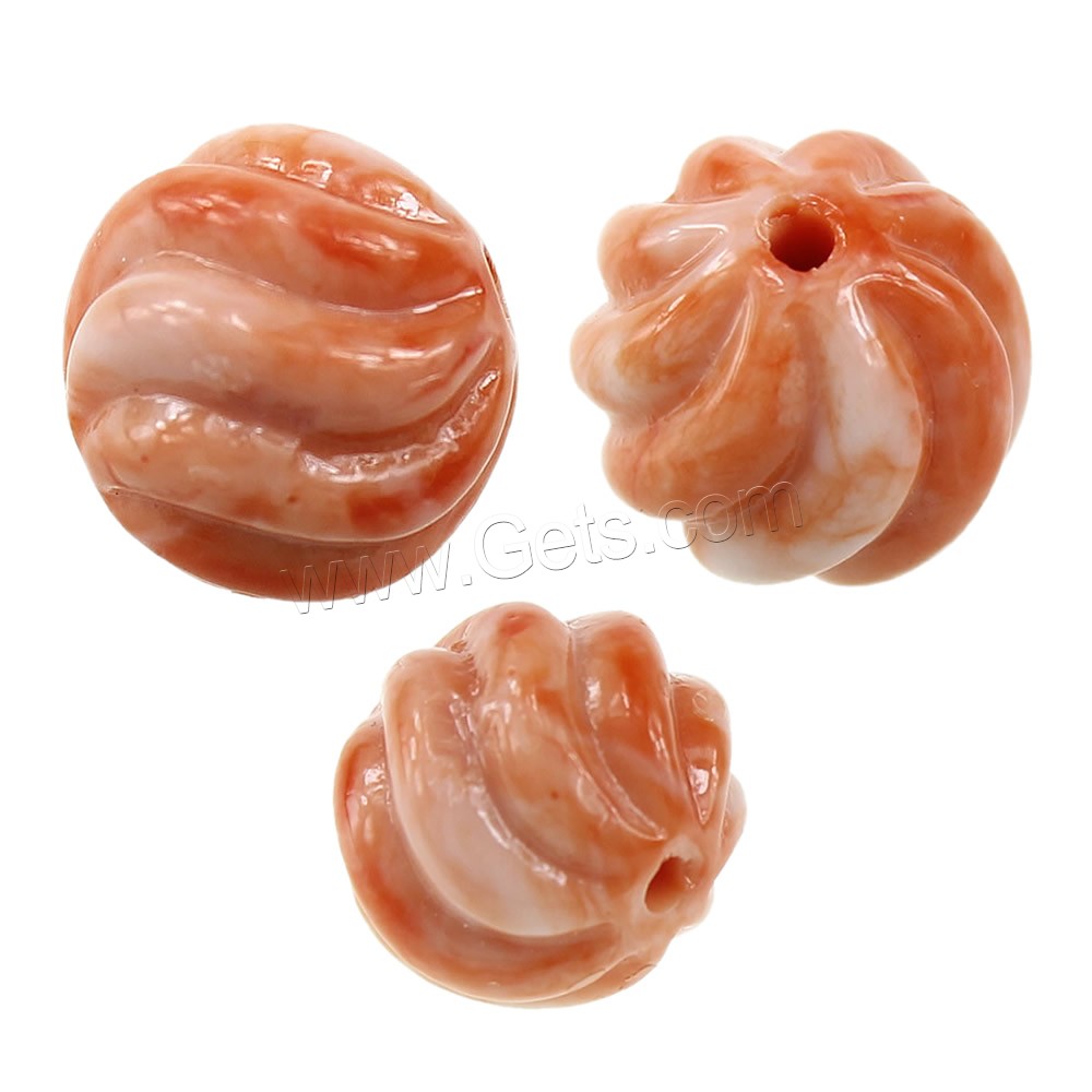 Fluted Giant Clam Beads, Twist, different size for choice, Sold By PC
