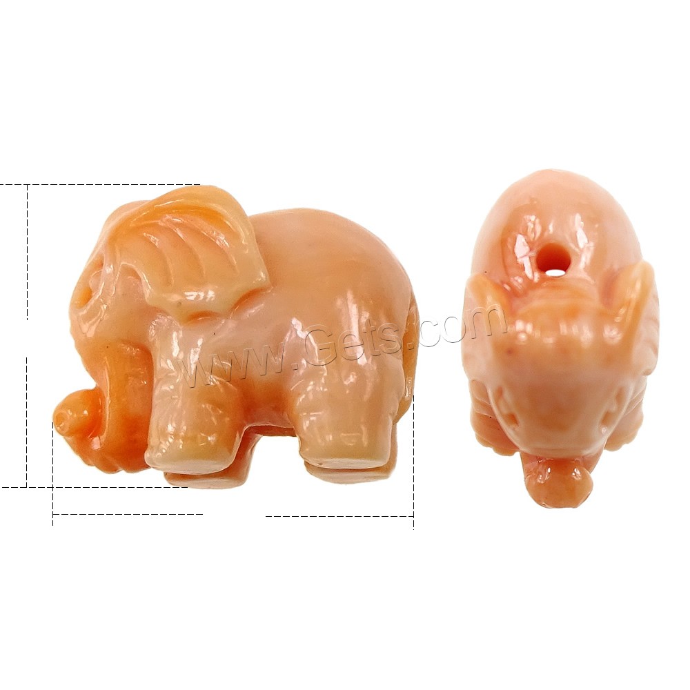 Fluted Giant Clam Beads, Elephant, Carved, different size for choice, Sold By PC