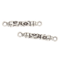 Zinc Alloy Connector Bar, antique silver color plated, 1/1 loop, lead & cadmium free Approx 2mm, Approx 