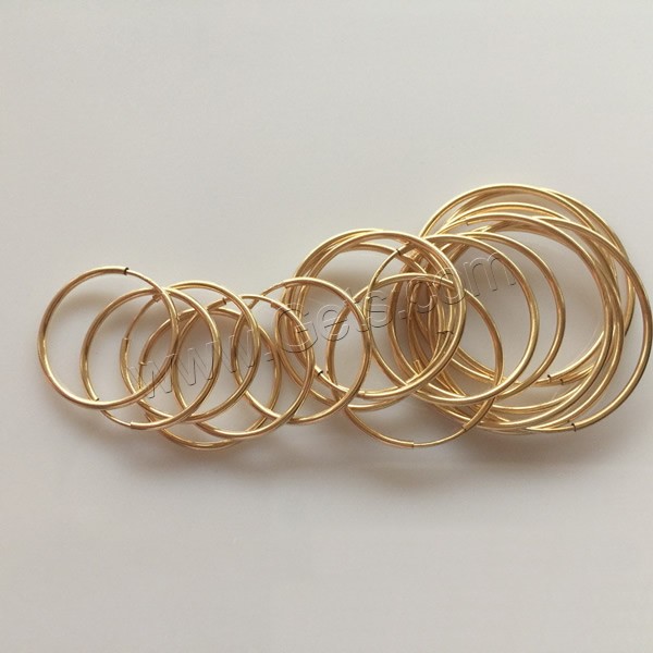 gold-gefüllt Band-Ohrring -Komponenten, 14K gefüllt & verschiedene Größen vorhanden, verkauft von Paar