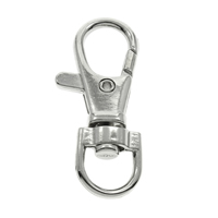 Lobster Swivel Clasp, Zinc Alloy, platinum color plated, lead & cadmium free Approx 