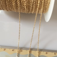 Gold Filled Chain, 14K gold-filled & oval chain, 1.28mm 
