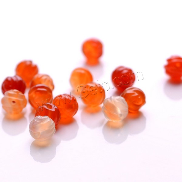Original Color Agate Beads, Flower, natural, carved & different size for choice, Grade AAAAAA, Hole:Approx 1mm, Length:Approx 15.5 Inch, Sold By Strand