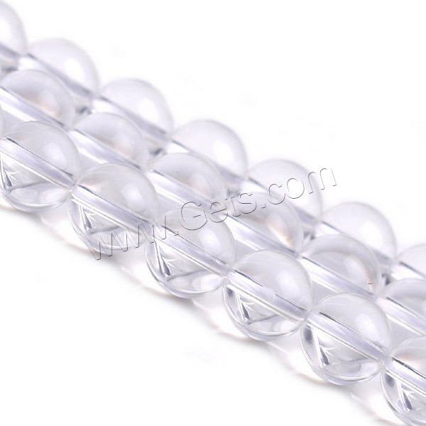 Natural Clear Quartz Beads, Round, transparent & different size for choice, Grade AAAAA, Hole:Approx 1mm, Length:Approx 15.5 Inch, Sold By Strand