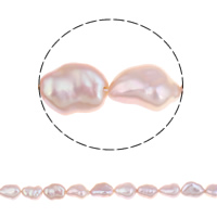 Baroque Cultured Freshwater Pearl Beads, natural, purple, 8-12mm Approx 1mm Approx 15.5 Inch 