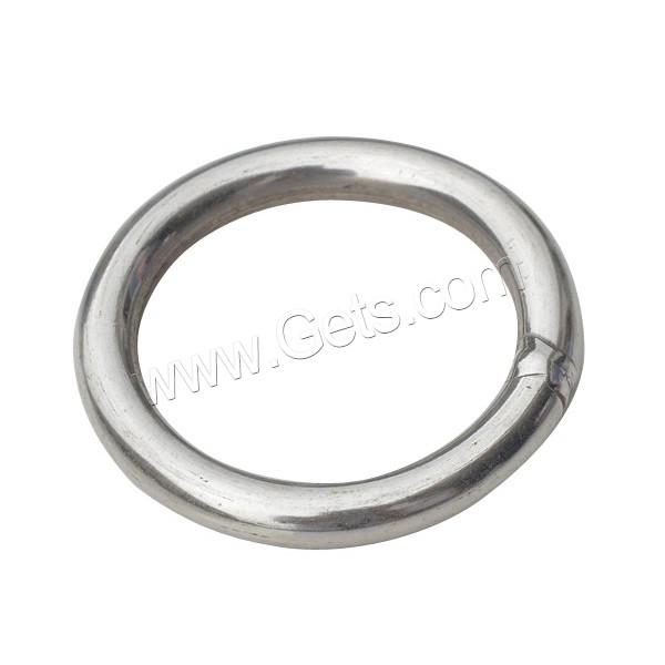Stainless Steel Linking Ring, 304 Stainless Steel, Donut, different size for choice, original color, Sold By PC