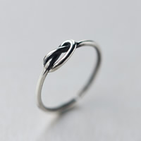 Thailand Sterling Silver Cuff Finger Ring US Ring 