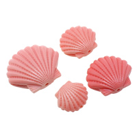 Fluted Giant Clam Beads, Shell, Carved 