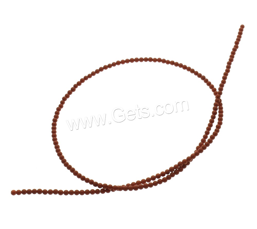 Synthetische Türkis Perlen, rund, Spritzlackierung, verschiedene Größen vorhanden, keine, Bohrung:ca. 1mm, Länge:ca. 15.5 ZollInch, verkauft von Strang