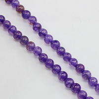 Perles agate veines de dragon naturelles, Rond, normes différentes pour le choix, violet Environ 0.8-1.2mm pouce, Vendu par brin