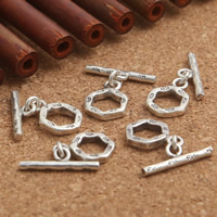 Thailand Sterling Silver Toggle Clasp, 9mm 