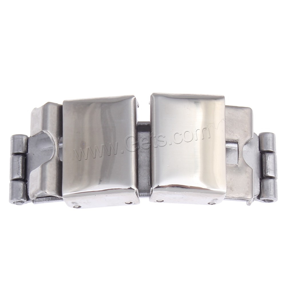 Stainless Steel Watch Band Clasp, different size for choice, original color, Sold By PC