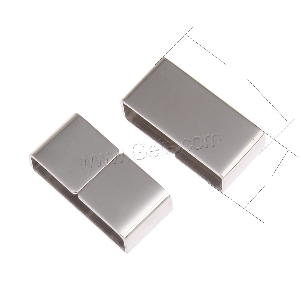 perles de curseur en acier inoxydable , normes différentes pour le choix, couleur originale, Vendu par PC