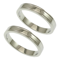 Stainless Steel Finger Ring, original color US Ring 