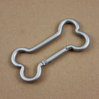 Aluminum Carabiner Key Ring, Dog Bone, matte, 20-60mm 