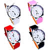 Women Wrist Watch, PU Leather, with Glass & Zinc Alloy, platinum color plated, with rhinestone 36mm, 18mm Approx 8.8 Inch 