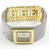 Мода Часы браслет, цинковый сплав, с Стеклянный, Другое покрытие длина:7.5 дюймовый, продается PC