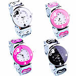 Cuff Bangle Watch, Zinc Alloy, with Glass, plated, enamel nickel, lead & cadmium free, 33mm, 14mm Approx 7 Inch 