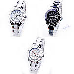 Bracelets de montre pour femmes, alliage de zinc, avec verre, Placage, plus de couleurs à choisir, sans cadmium, 34mm, 15mm Environ 8.6 pouce, Vendu par PC
