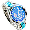 Men Wrist Watch, Zinc Alloy, with Glass, platinum color plated, stem-winder & for man, 37mm, 20mm Approx 9 Inch 