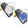 Men Wrist Watch, Zinc Alloy, with PU Leather & Glass, platinum color plated, for man 39mm, 18mm Approx 8.6 Inch 