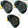 Unisex Wrist Watch, Zinc Alloy, with PU Leather & Glass, plated 50mm, 23mm Approx 9.8 Inch 