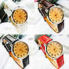 Bracelets de montre pour femmes, alliage de zinc, avec cuir PU & verre, Placage de couleur platine, plus de couleurs à choisir, 32mm, 14mm Environ 8.6 pouce, Vendu par PC