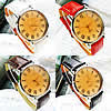 Men Wrist Watch, Zinc Alloy, with PU Leather & Glass, platinum color plated, for man 40mm, 18mm Approx 8.8 Inch 