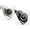 Bracelets de montre pour hommes, alliage de zinc, avec verre, Placage, plus de couleurs à choisir, 40mm, 18mm Environ 8.6 pouce, Vendu par PC