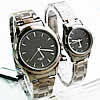 Bracelets de montre pour couple, alliage de zinc, avec verre, Placage, pour le couple, 28mm, 39mm; 16-18mm Environ 7.8 pouce, Environ  8.2 pouce Vendu par paire