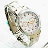 Men Wrist Watch, Zinc Alloy, with Glass, platinum color plated, for man & with rhinestone, 40mm, 18mm Approx 8.2 Inch 