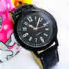 Men Wrist Watch, Zinc Alloy, with PU Leather & Glass, plated, for man, black 18mm Approx 9.84 Inch 